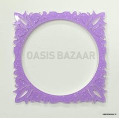 Acrylic Glitter Photo Frame Purple Acrylic Glitter Photo Frame Purple