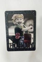 Acrylic Glitter Photo Frame Black Acrylic Glitter Photo Frame Black