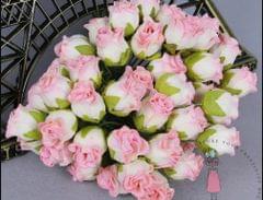 Twisted Rose Buds - Soft Pink Twisted Rose Buds - Soft Pink
