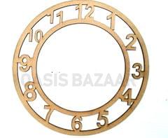 WE Clock 12 X 12 Inches in Size. WE Clock 12 X 12 Inches in Size.