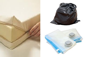 bed bugs cannot pierce any paper or cloth
