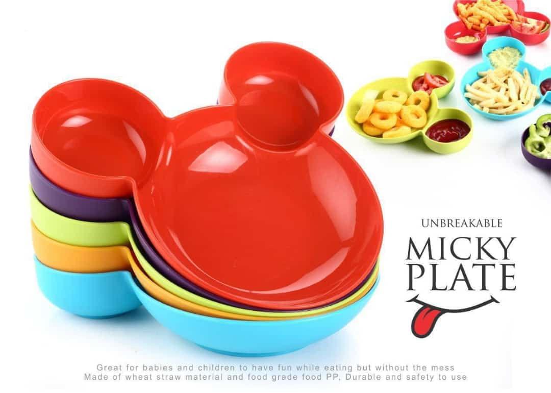 Samyaka 2 Mickey Plate