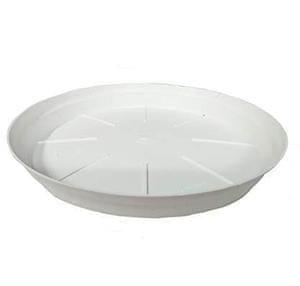 10 Inch White Plastic Plate - to keep under the Pot 10 Inch White Plastic Plate - to keep under the Pot