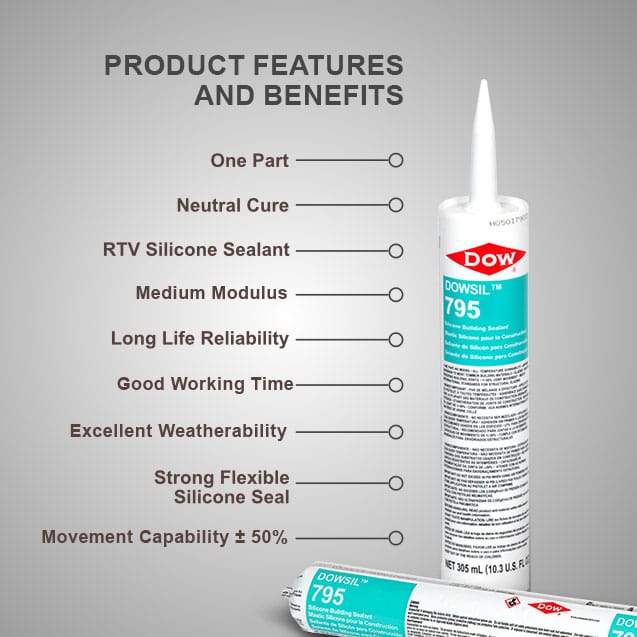 DOWSIL 795 Structural Glazing Sealant