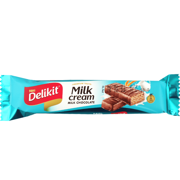 Chocolate Milk Wafers Delikit 12 Pieces