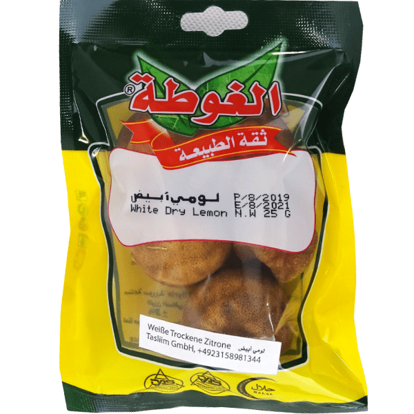 White Dry Lemon Algota 25g