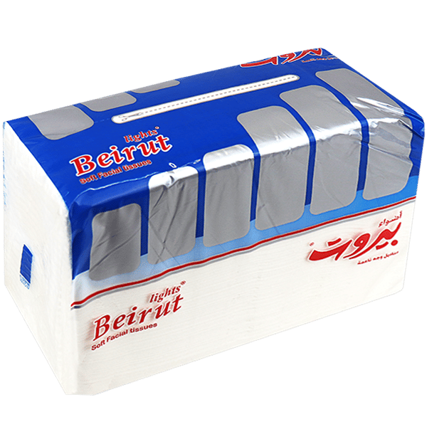 Soft Facial Tissues Beirut 325 Pieces Double Layered