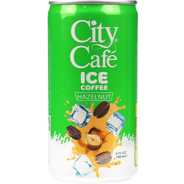 Ice Coffee Hazelnut City Cafe 180ml