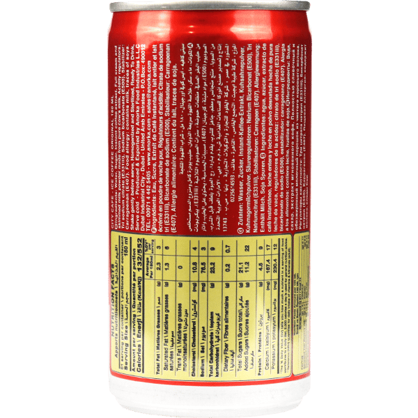 Ice Coffee Original City Cafe 180ml