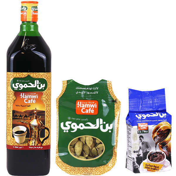 Liquid Arabic Coffee AlHamwi 1L