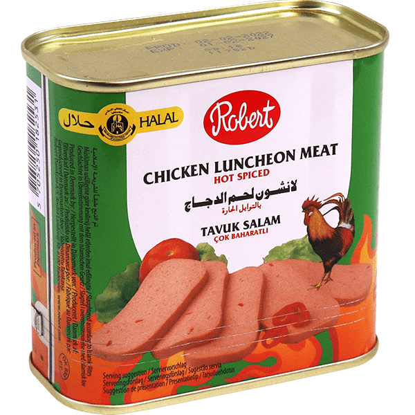 Luncheon Chicken Hot Robert 340g