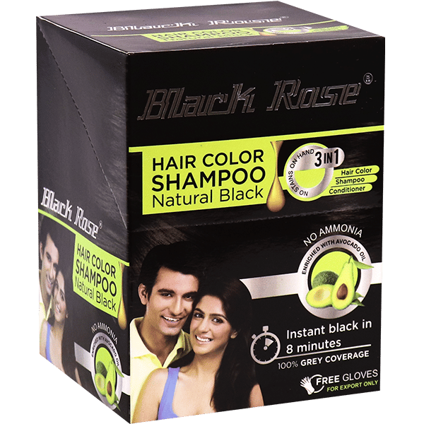 Coloring Shampoo Black 180ml