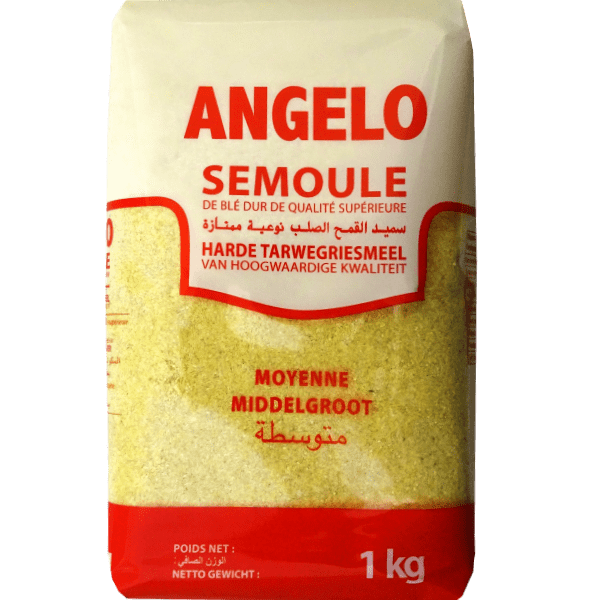 Semolina Medium Coarse Angelo 1kg