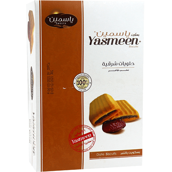 Date Biscuit Yasmeen 30g 20 pieces