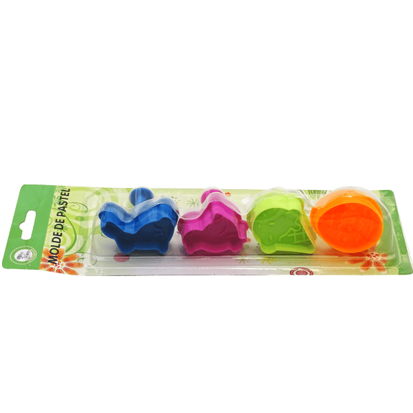 Sweets Molds 4 Pieces Plastic