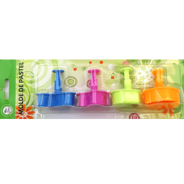 Sweets Molds 4 Pieces Plastic