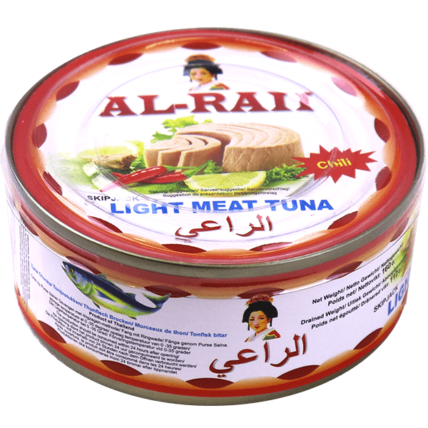 Light Hot Meat tuna Al-Raii 160g