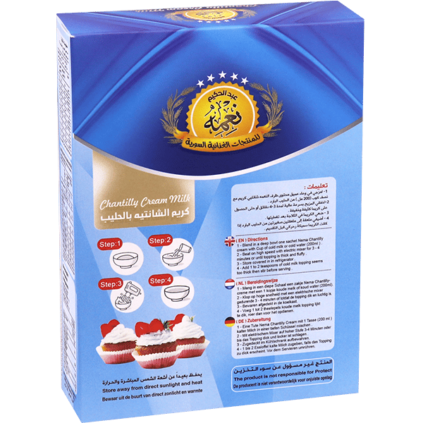 Cream Chantilly Milk Nema 130g