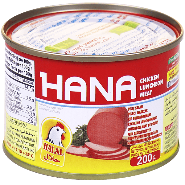 Luncheon Chicken Hana 200g