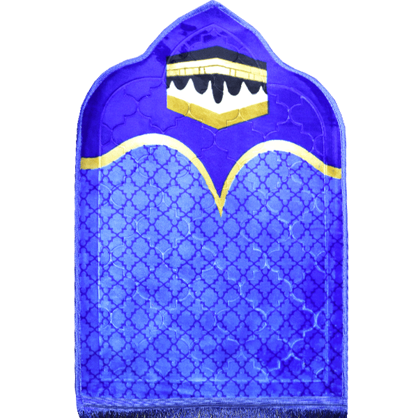 Prayer Rug Mihrab Blue 1 Piece