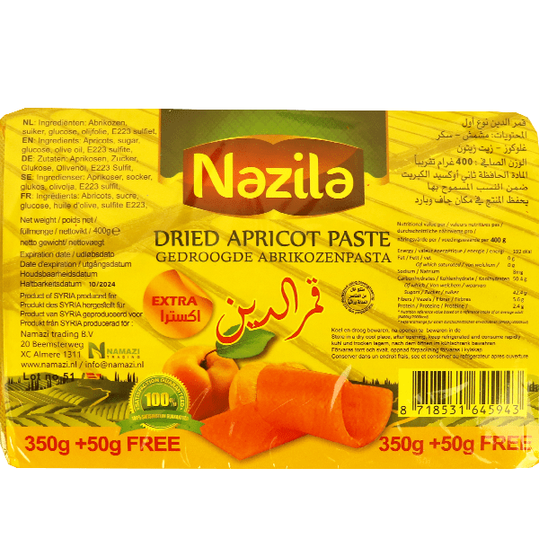 Dried Apricot Paste Nazila 350+50g Free