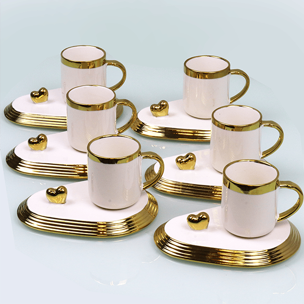 Coffee Cups Set AL-35-16 White