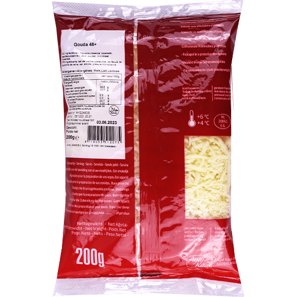 Rasped Cheese Safak 200g