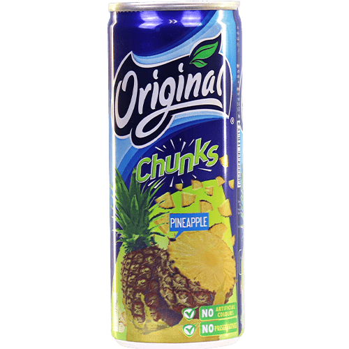 Pineapple Drink With Fruit Pieces Original 240ml