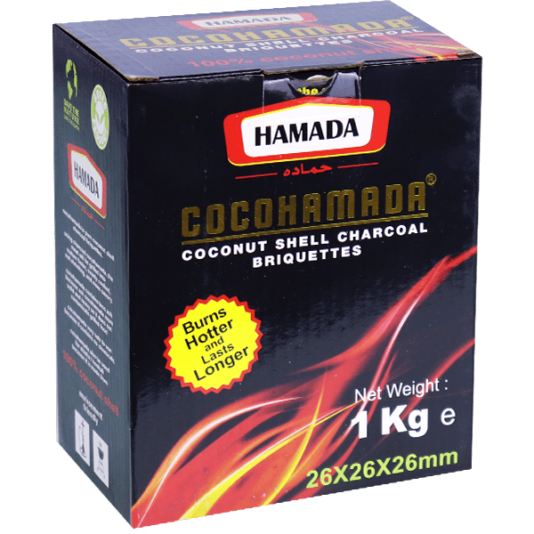 Coconut Shell Charcoal Coco Hamada 1kg