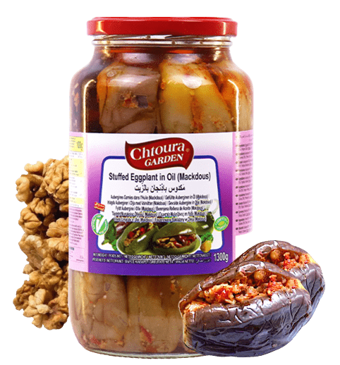 Stuffed Eggplants Makdous Chtoura 1300g