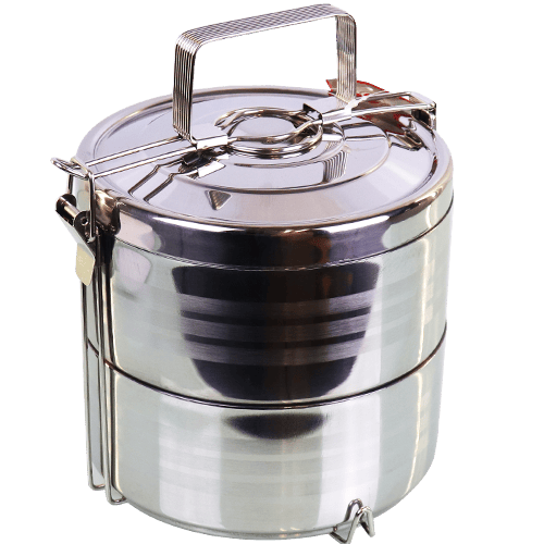 Lunchbox 2 Layers Stainless Steel AL601