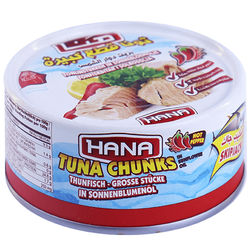 Tuna Chunks In Oil Hot Hana 160g