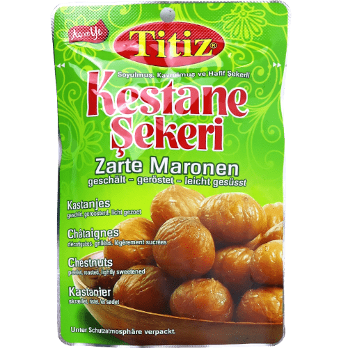Lightly Sweetened Chestnuts Titiz 125g