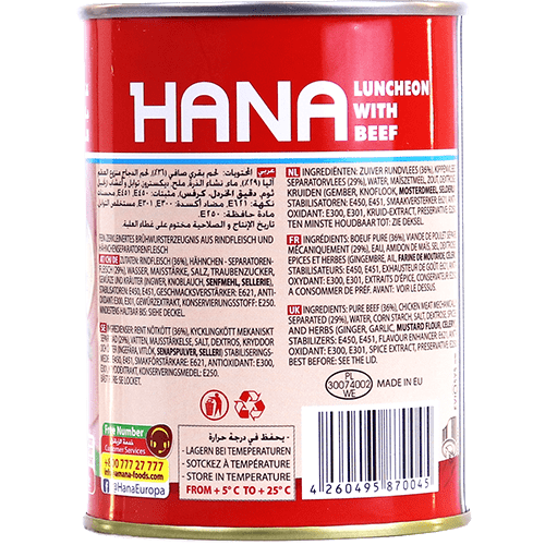 Luncheon Beef Hana 380g