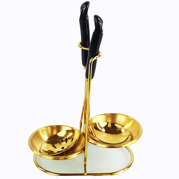 Soup ladle black