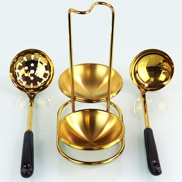Soup ladle black