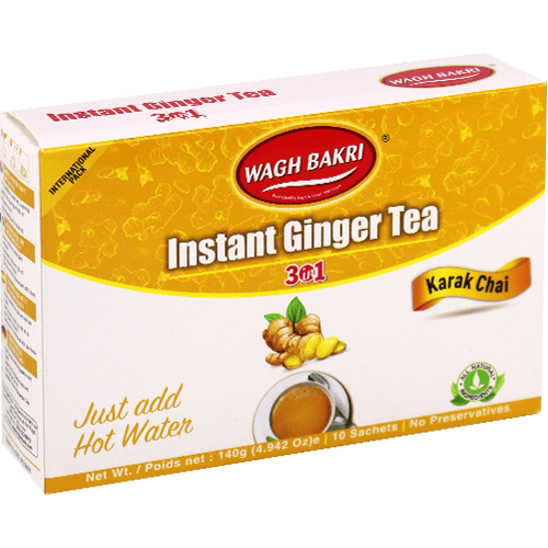 Instant Ginger Tea Wagh Bakri 140g