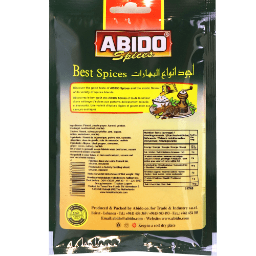 Seven Spices Abido 50g