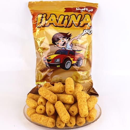 Chips Peanut Flavor Lialina 75g
