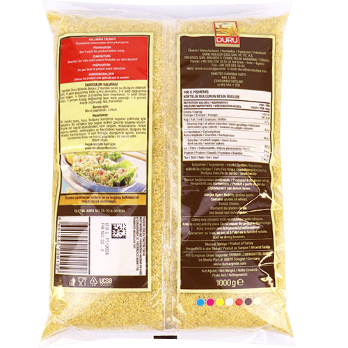 Bulgur White Middle Coarse Duru 1kg