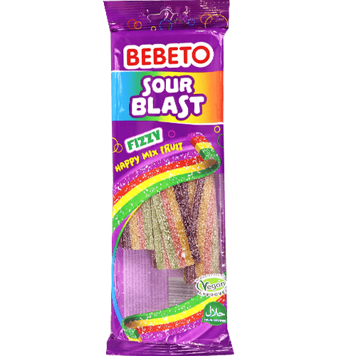 Candy Sour Blast Bebeto 160g