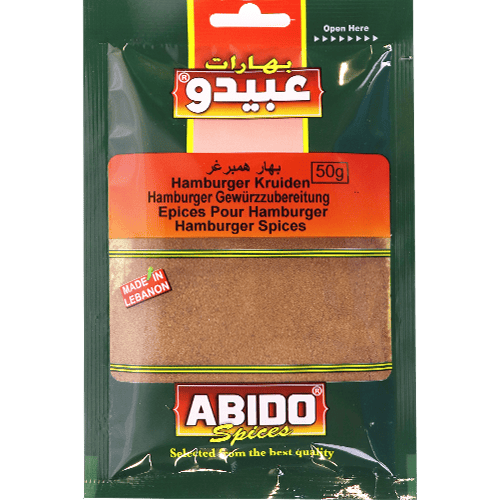 Hamburger Spices Abido 50g