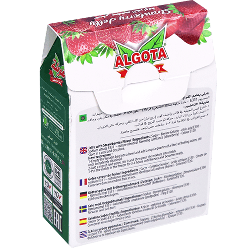 Jelly Strawberries Algota 80g