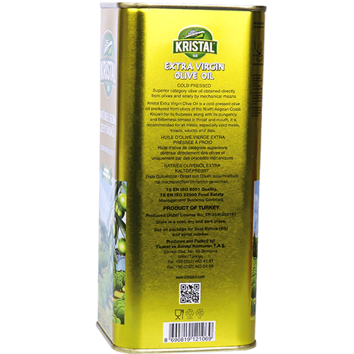 Olive Oil Extra Virgin Kristal 1L