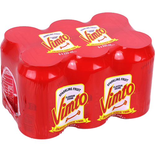6 Pieces Sparkling Fruit Vimto 330ml