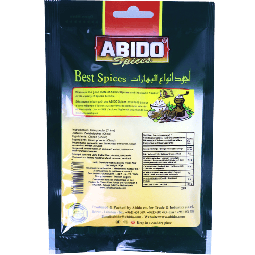 Spices Onion Abido 50g