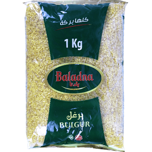 Bulgur White Medium Baladna 800g