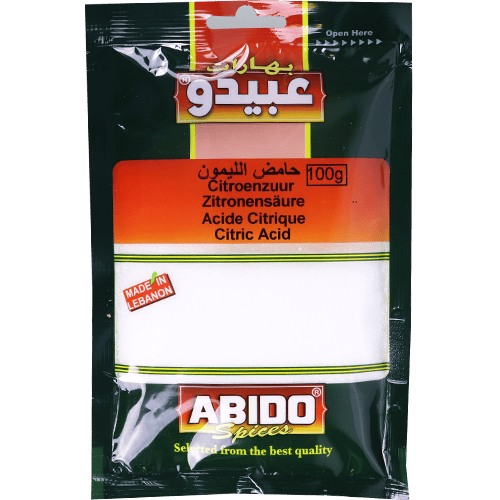 Spices Citric Acid Abido 100g