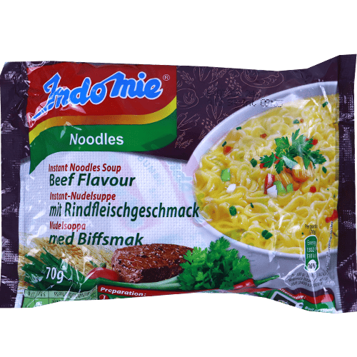 Instant Noodles Beef Flavour Indomie 70g