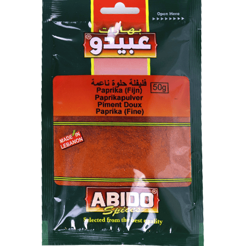 Spices Paprika Sweet Abido 50g